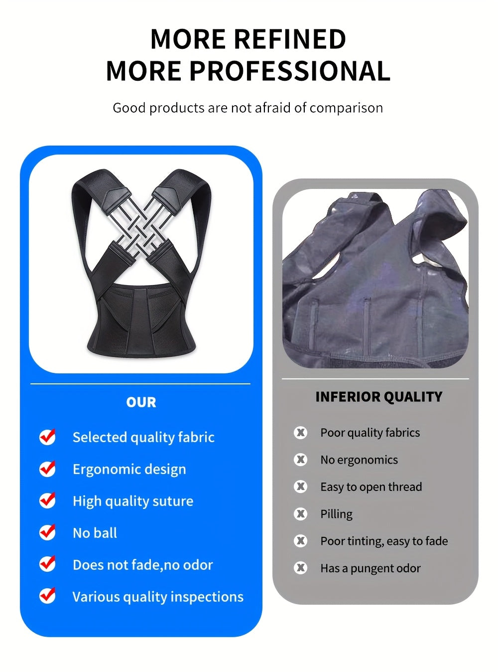 Posturo™ Adjustable Back and Shoulder Posture Corrector (Unisex)