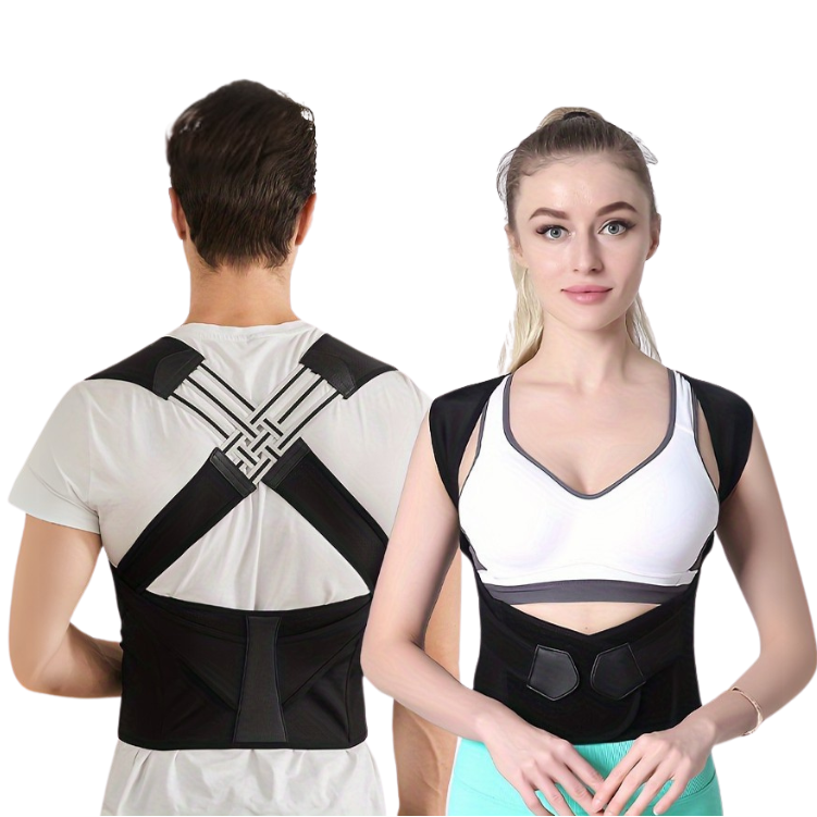 Posturo™ Adjustable Back and Shoulder Posture Corrector (Unisex)