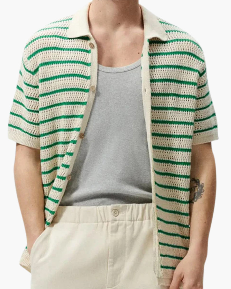 Marbella - Woven Button-Down Shirt