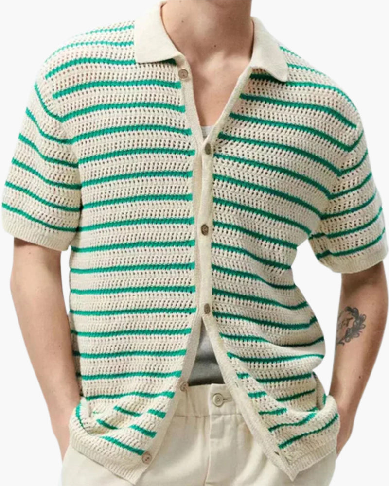 Marbella - Woven Button-Down Shirt