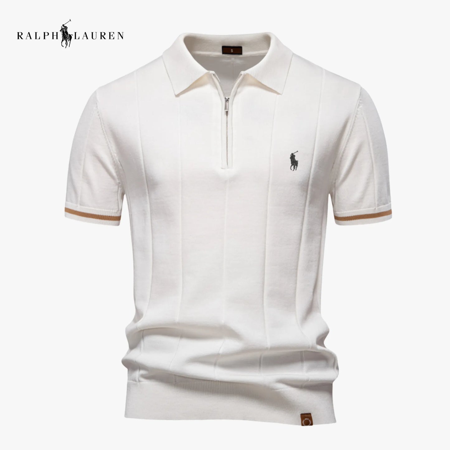 R&L™ Classic knitted polo shirt (Final Sale)
