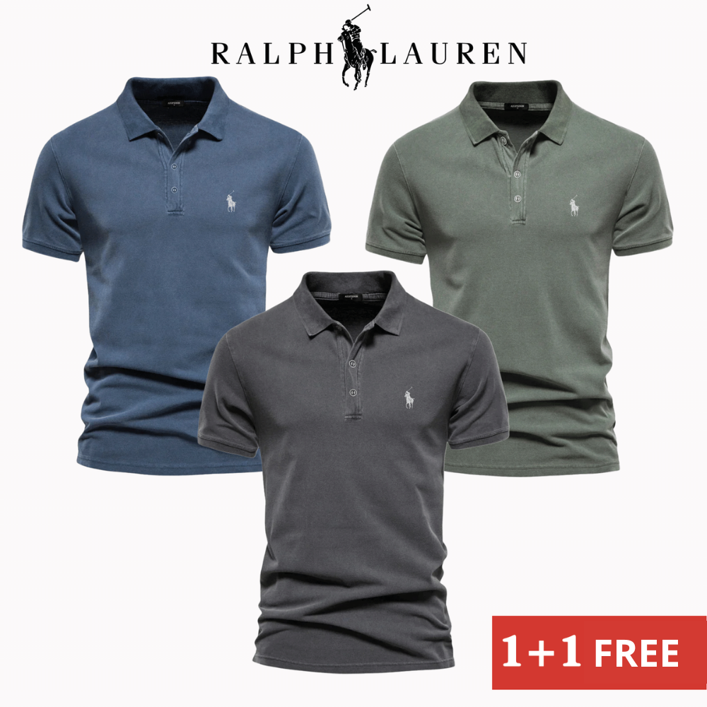 Men's Classic Polo Shirt – Buy 1, Get 1 FREE!