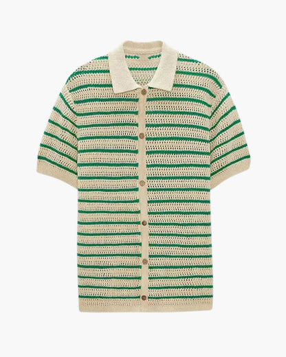 Marbella - Woven Button-Down Shirt