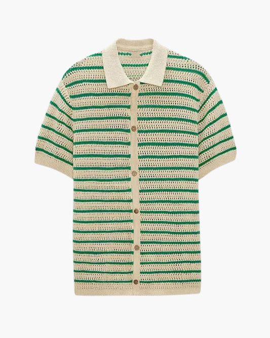 Marbella - Woven Button-Down Shirt